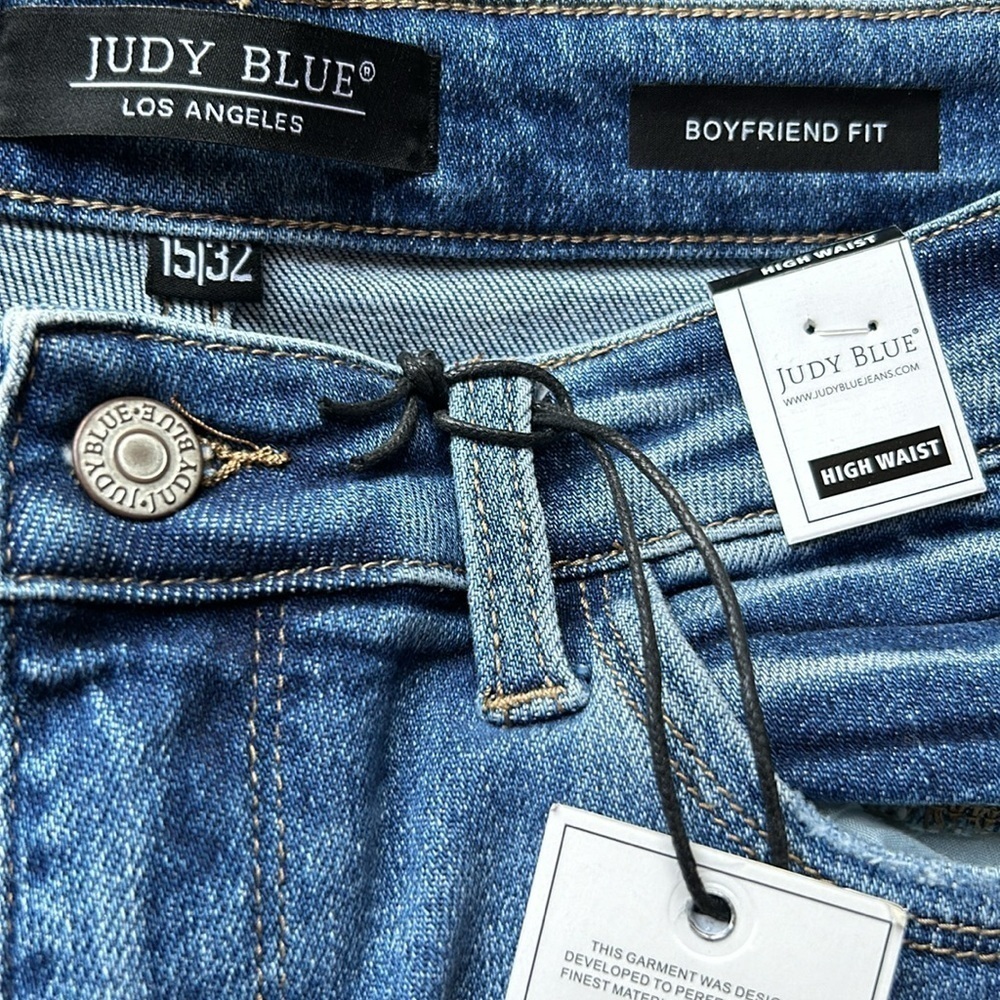 Judy Blue Howdy High Waist Boyfriend - Picture 14 of 15